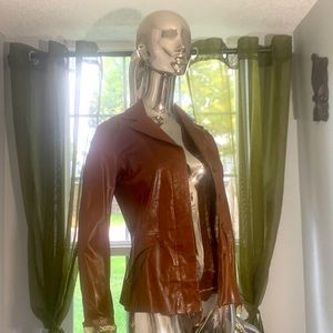 Vintage Just Cavalli authentic leather jacket